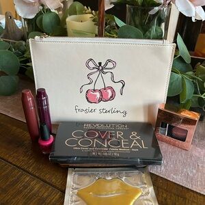 Frasier Sterling Cherry Pouch 7 Piece Beauty Set